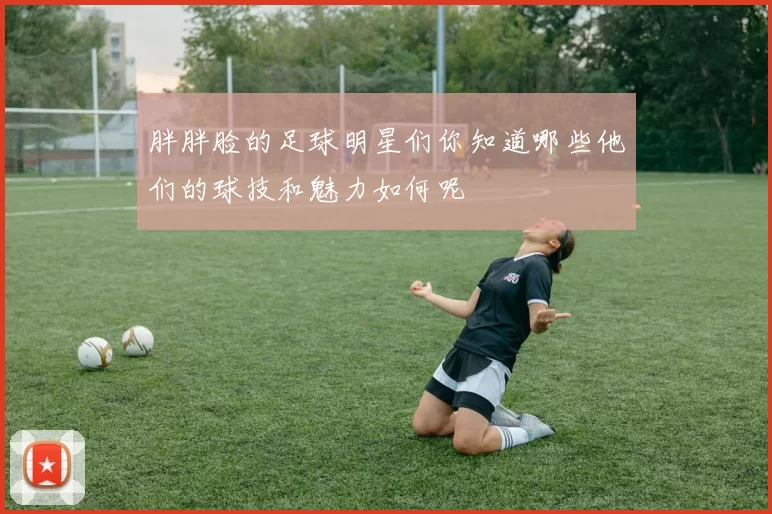 胖胖脸的足球明星们你知道哪些他们的球技和魅力如何呢