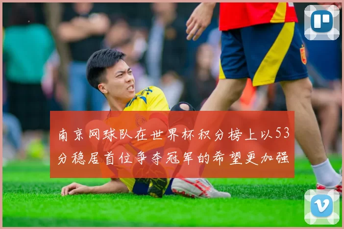 南京网球队在世界杯积分榜上以53分稳居首位争夺冠军的希望更加强烈