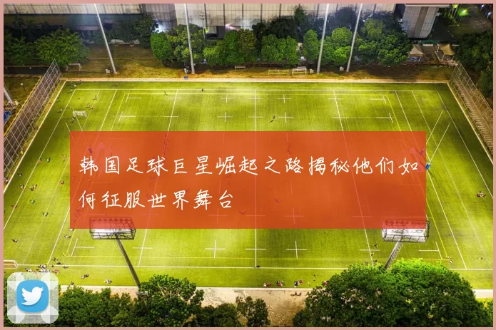 韩国足球巨星崛起之路揭秘他们如何征服世界舞台